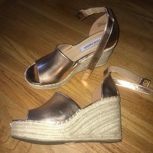 Steve Madden jaylen wedges 9.5 EUC
